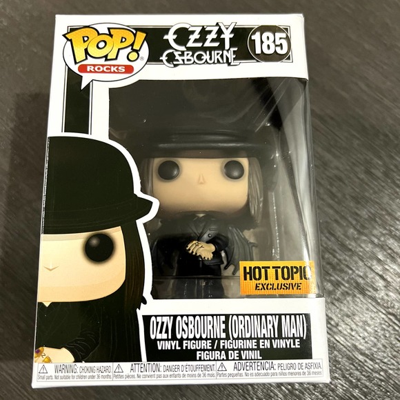 Funko Pop Ozzy Osbourne (Ordinary Man) Hot Topic Exclusive #185 - Picture 1 of 6